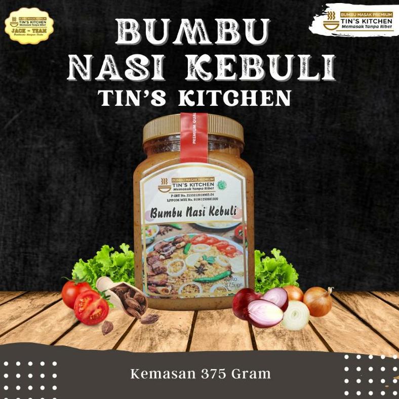 

Bumbu Nasi Kebuli Instan Tins Kitchen (Non MSG - TANPA PENGAWET - TANPA PEWARNA)