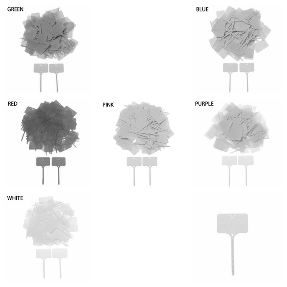 Rebuy Garden Label Portable 100Pcs Plat Tulisan Berkebun Greenhouse Sortiran Tag Semai