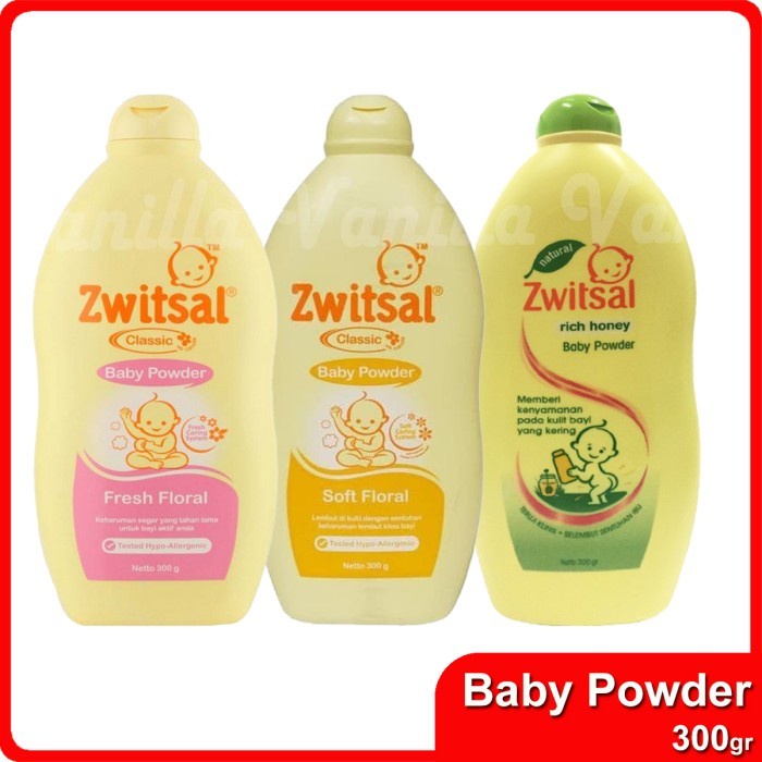 Zwitsal Powder 300gr / Bedak Bayi