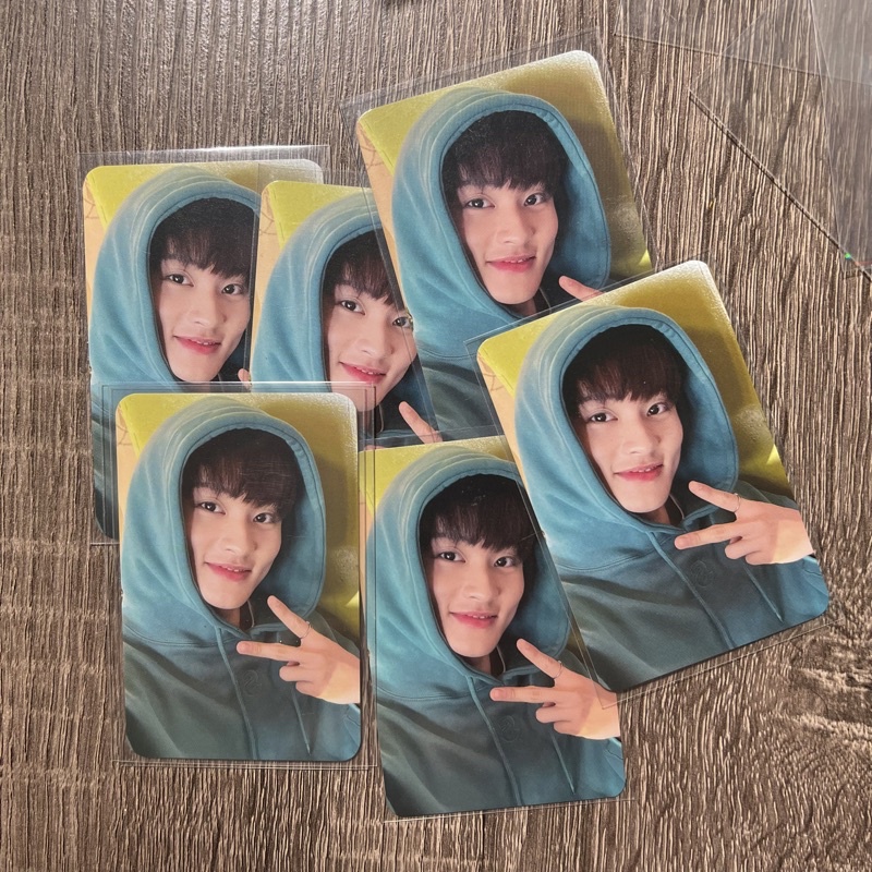 mark slowacid autumn hoodie ijo nct 127 photocard poca