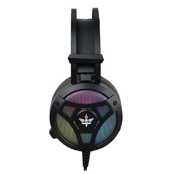 Headset gaming nyk nemesis wired usb 7.1 sound surround stereo rgb Kratos Hs-e7 - headphone hse7