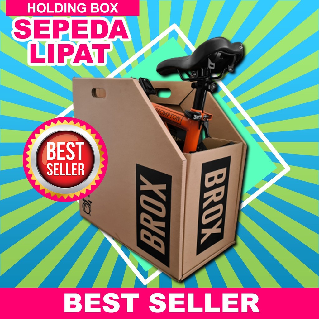 Tempat Sepeda Lipat Brox Box Sepeda Lipet Kardus Sepeda Lipat Brompton