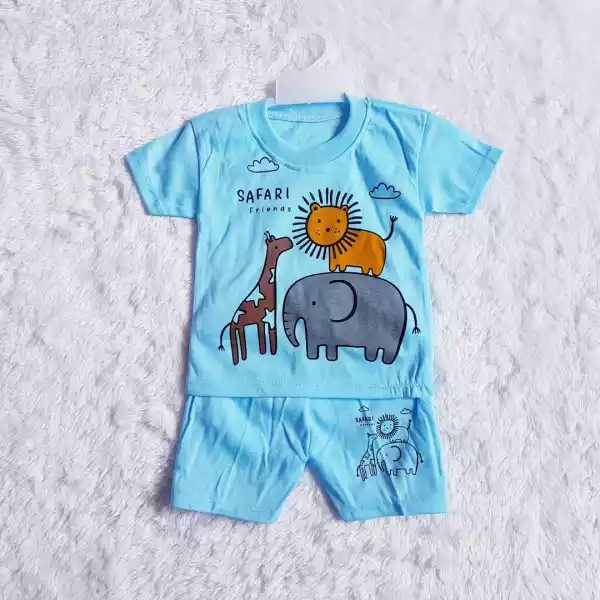 Baju Bayi / Piyama anak laki / Setelan Oblong Anak 0-12 Bulan / Baby Alicia