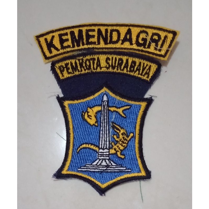 BET BORDIR LOGO PEMKOT KOTA SURABAYA