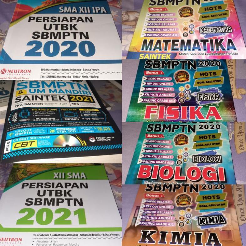 Preloved Buku Wangsit The King Neutron Saintek 2020 2021 Art 336 Shopee Indonesia