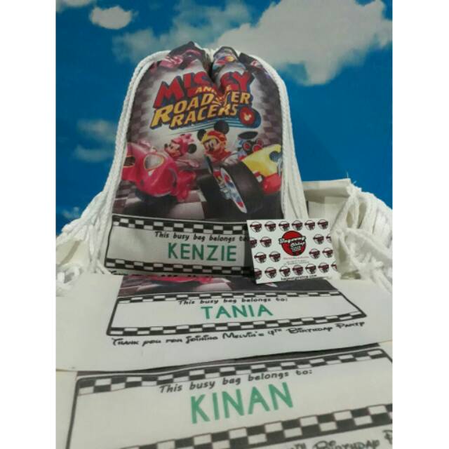 

Termurah Tas Ultah anak / ransel/ tas souvenir ultah