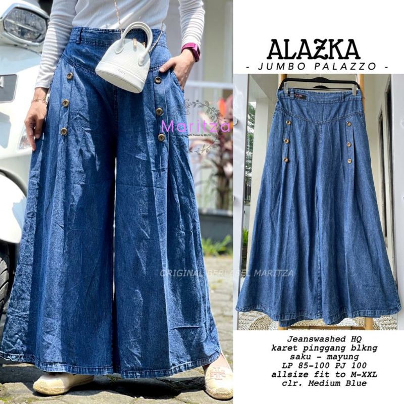 ALAZKA JUMBO PALAZZO//HANDARA77