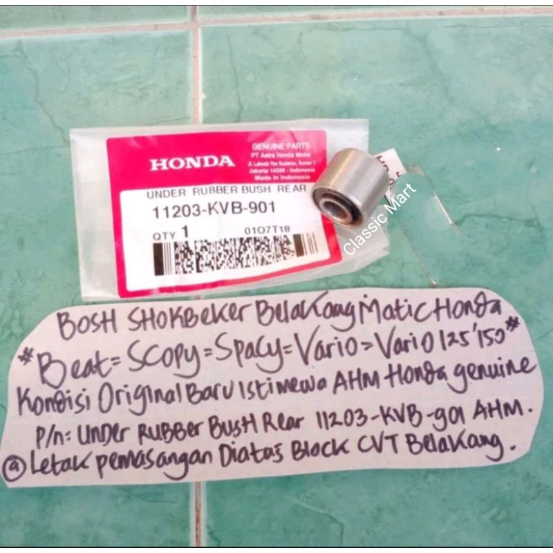 BOSH SHOCK BELAKANG HONDA BEAT SPACY SCOOPY VARIO ORIGINAL