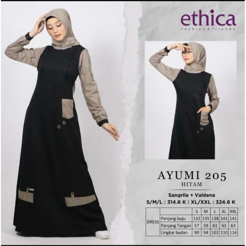 Eticha gamis ayumi 205
