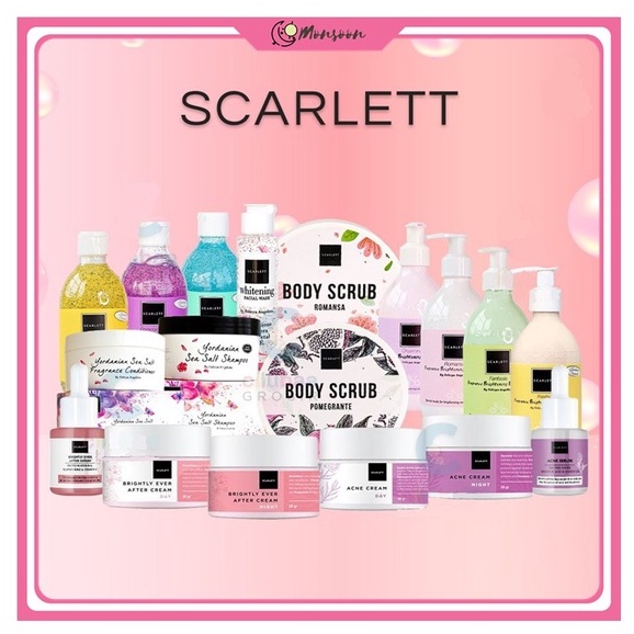 Monsoon - Scarlett Whitening BPOM SALE 100% RESMI ORIGINAL SCARLET BY FELICYA ANGELISTA