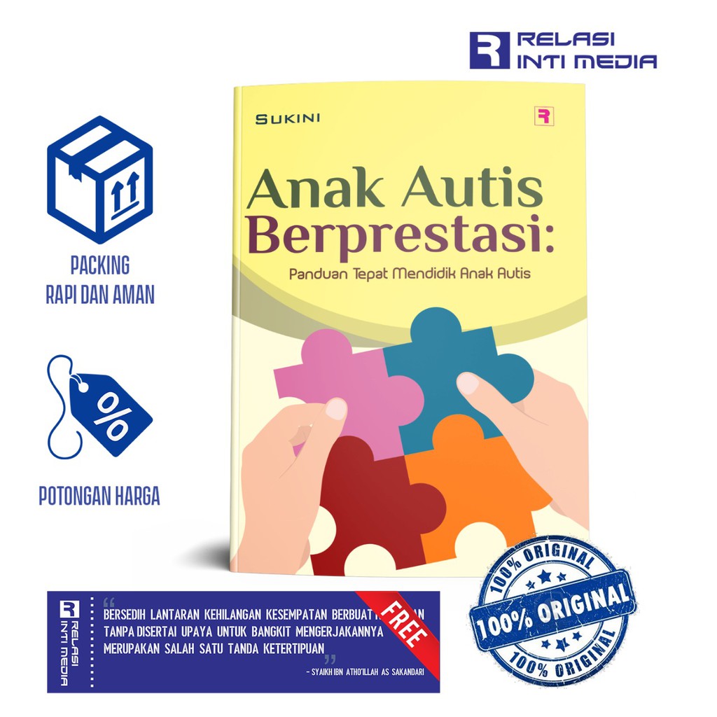 Buku ANAK AUTIS BERPRESTASI Panduan Tepat Mendidik Anak Autis - Sukini