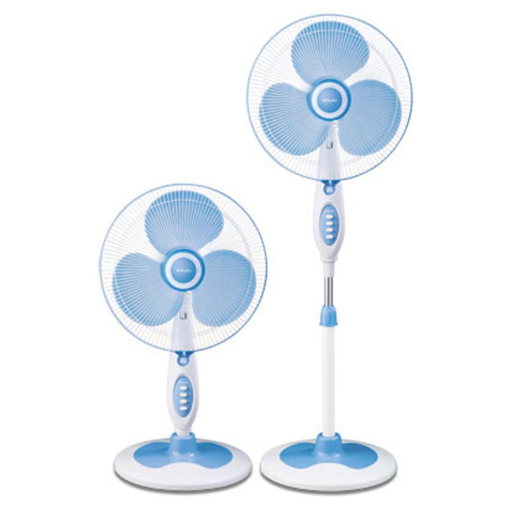 Miyako KAS-1618KB Kipas Angin Berdiri 16 Inch Stand Fan 2in1 | Shopee