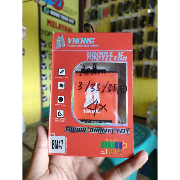 Baterai Redmi 3S, 4X, 3S Pro Viking Double Power Original