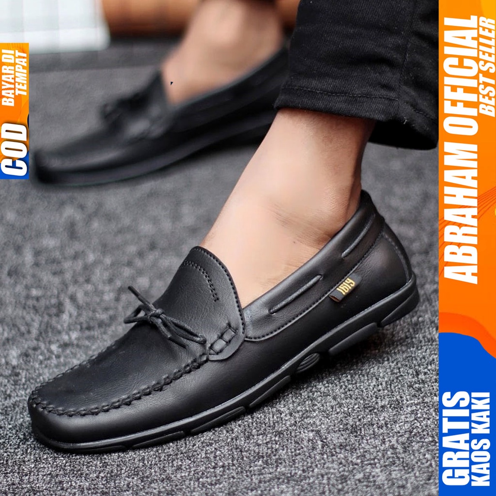 Abraham Melvin - Sepatu Formal Casual Pria Pantofel