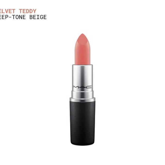 MAC  Matte Lipstick Velvet Teddy