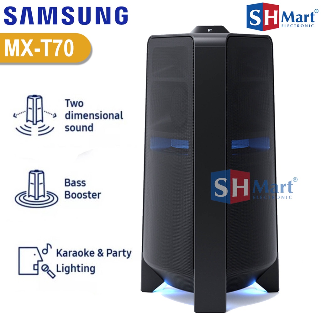 SAMSUNG SOUND TOWER MX-T70 GIGA PARTY TOWER 1500 WATT SPEAKER BLUETOOTH MXT70 (MEDAN)