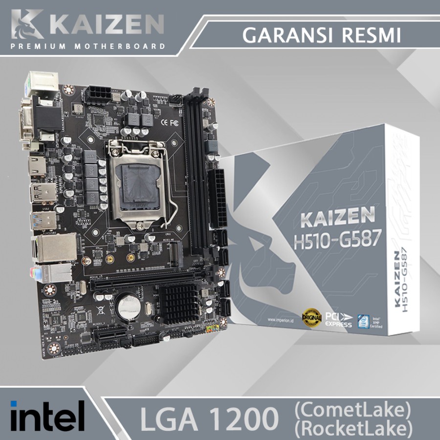 Motherboard KAIZEN H510 Socket LGA 1200 DDR4 Mobo H510 INTEL