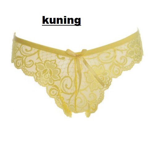 Celana Dalam Renda Lingerie Gsting New VVI