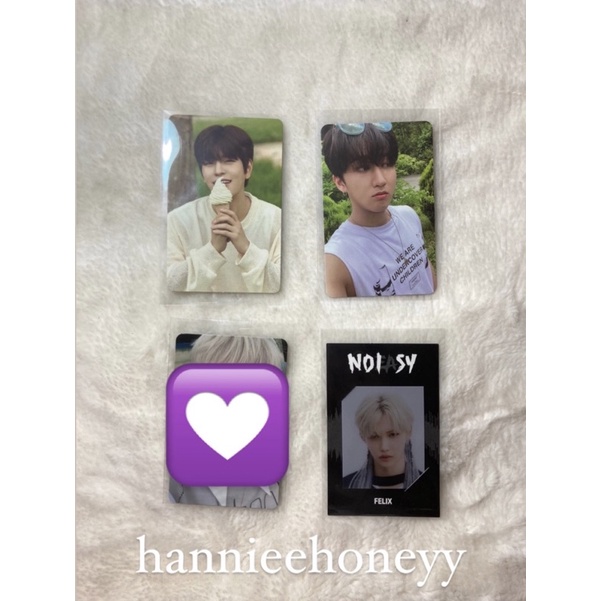 pc photocard stray kids seungmin nacific noeasy changbin felix