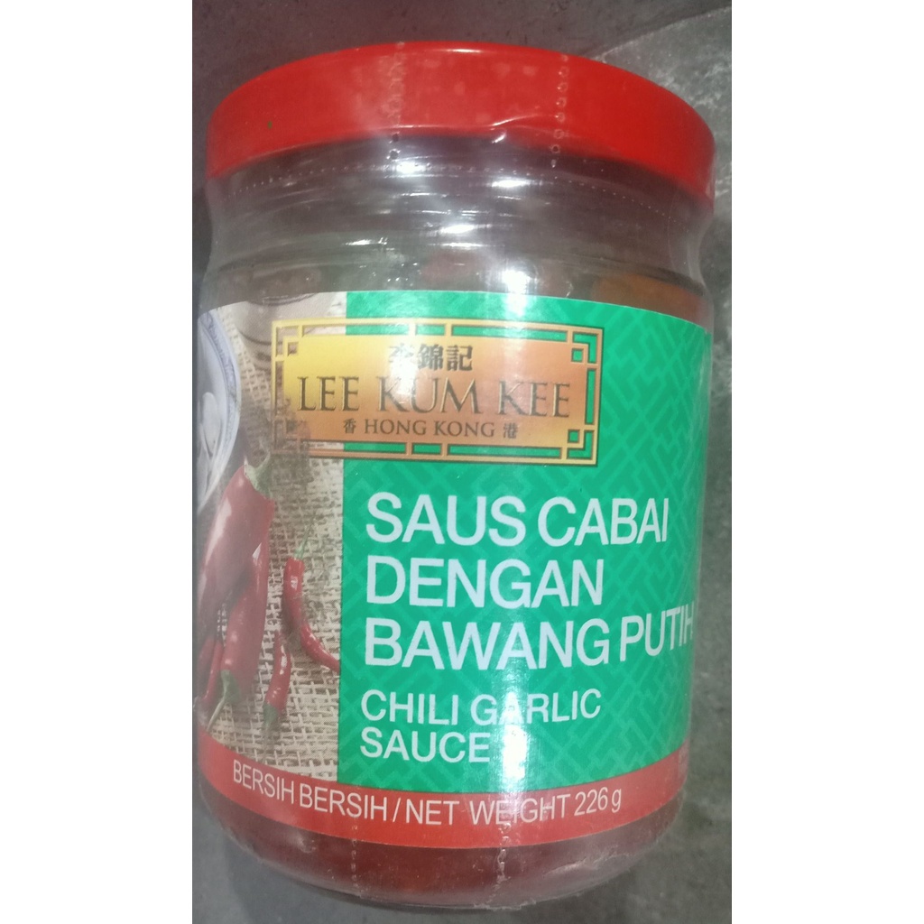 

Saus cabai bawang putih import sambal masak Lee Kum Kee Yolins aneka bahan pangan