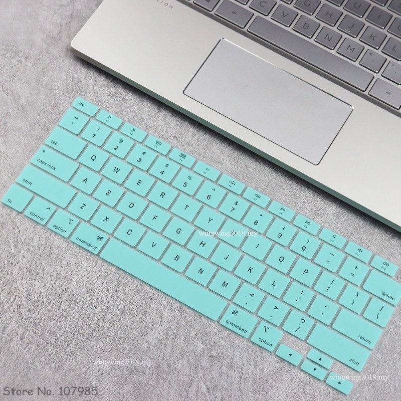 Skin Silikon Pelindung Keyboard Laptop MacBook Air 13 A2179 A2337 Touch ID 2020 Versi US