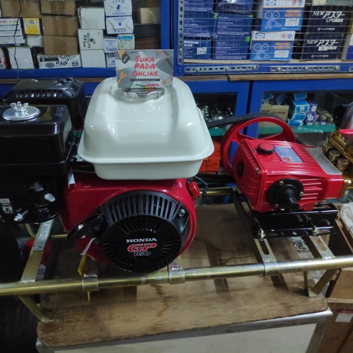 Mesin steam mobil Power sprayer Sancin SCN20 Honda GP160