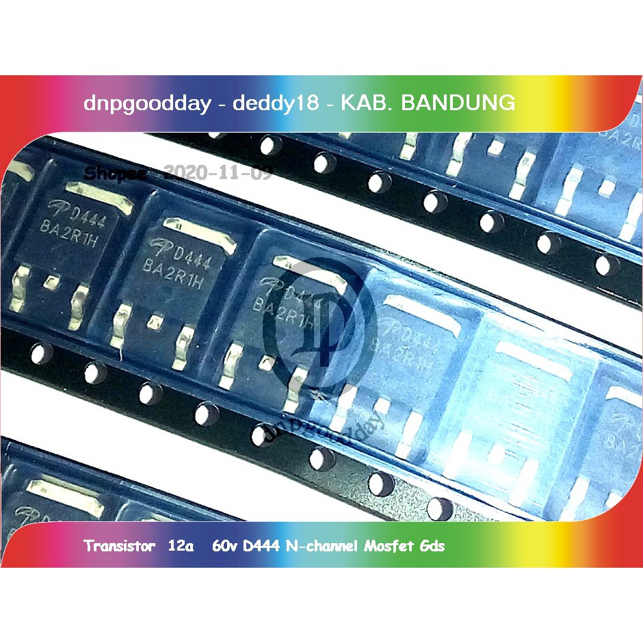 Jual Transistor 12a 60v D444 Nchannel Mosfet Gds Shopee Indonesia