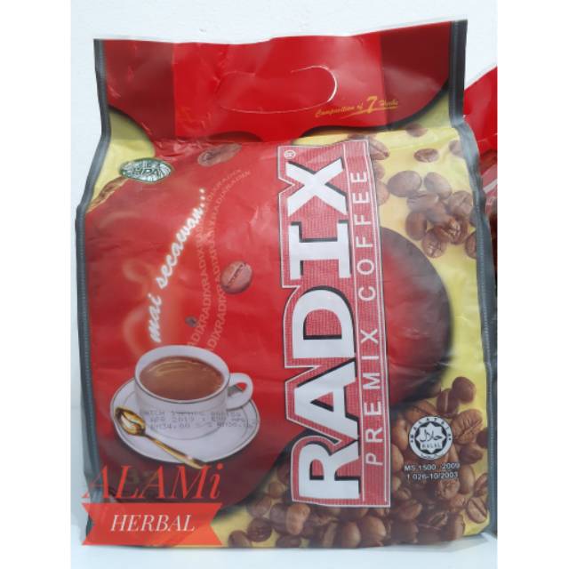 

KOPI RADIX POUCH ASLI HPA MALAYSIA | 32 SACHET