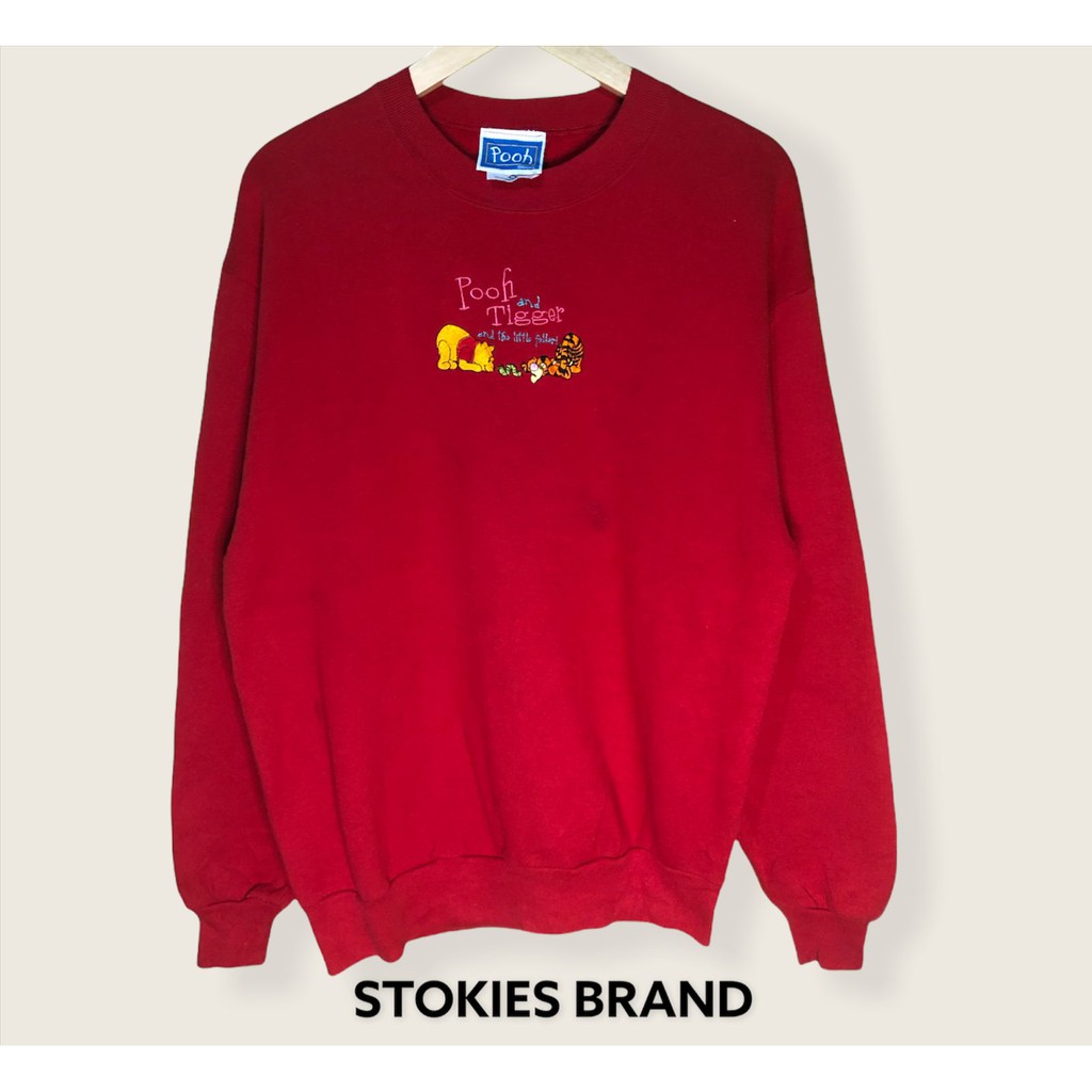CREWNECK WINNIE THE POOH ORIGINAL | CREWNECK ORIGINAL | SECOND BRANDED ORIGINAL