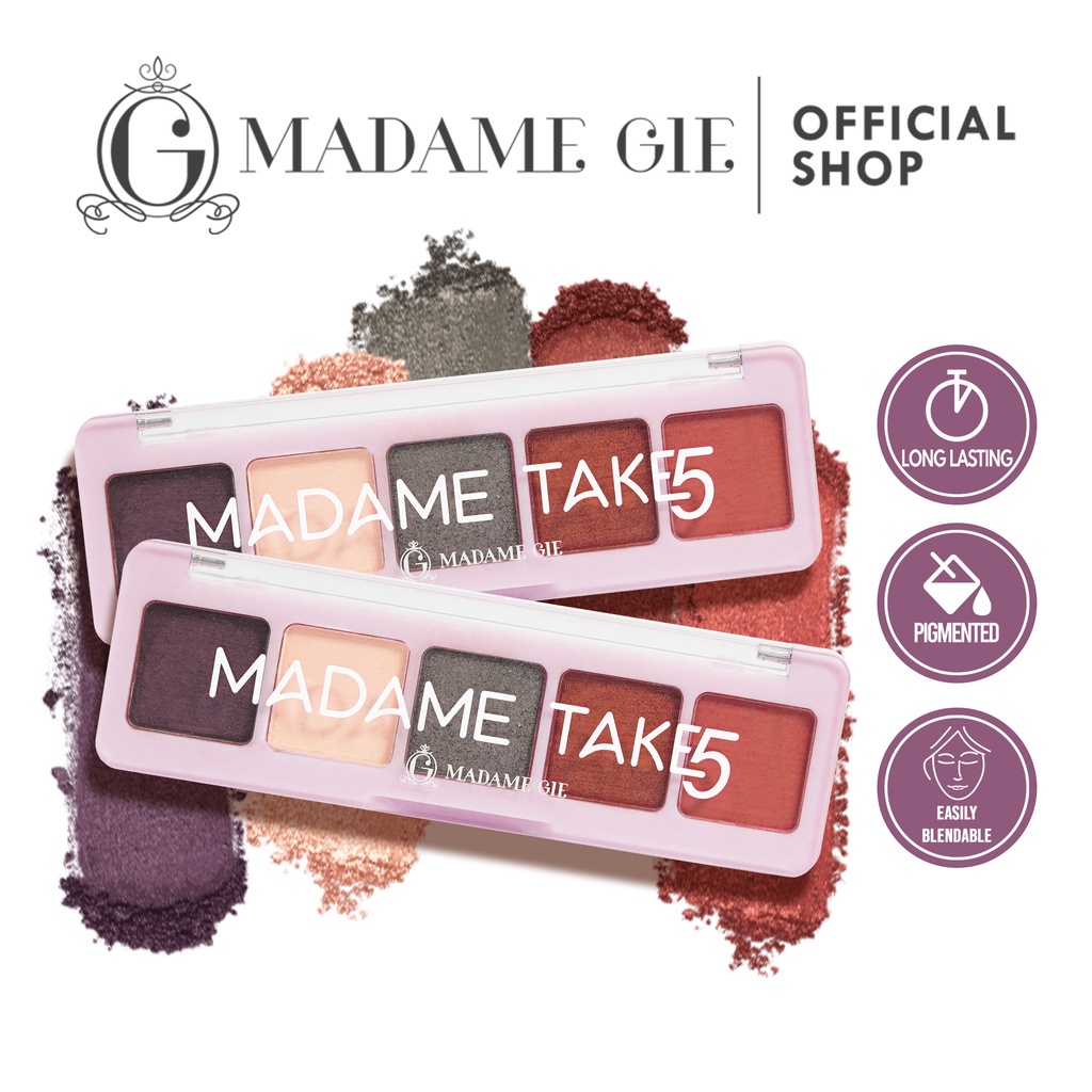 READY Madame Gie Madame Take 5 Eyeshadow - Makeup original