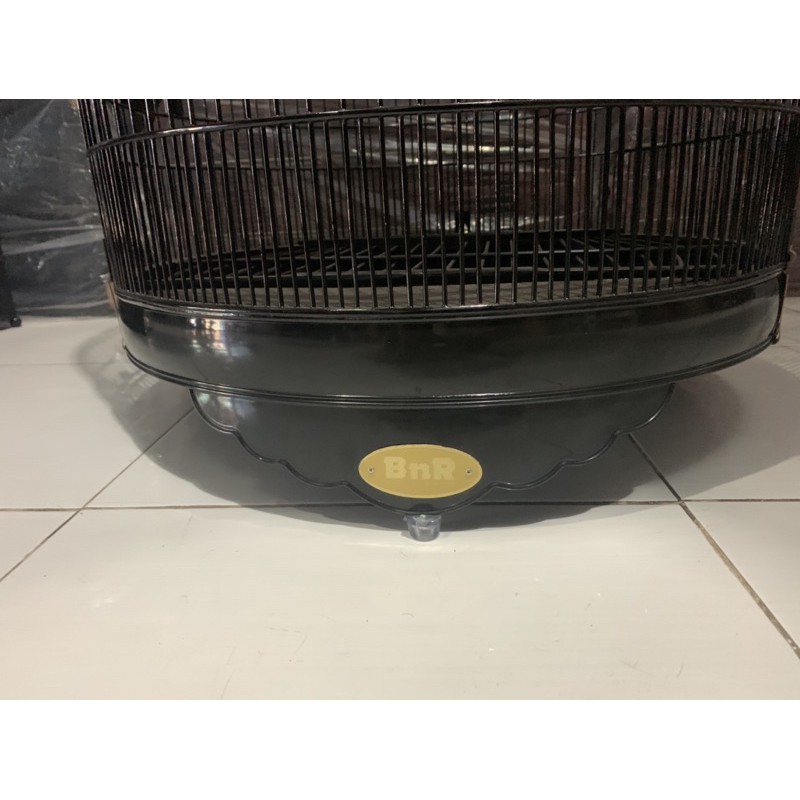 SANGKAR KANDANG MURAI BnR PVC BLACK REBORN NO 2 / SANGKAR MURAI BnR PVC RUBICON