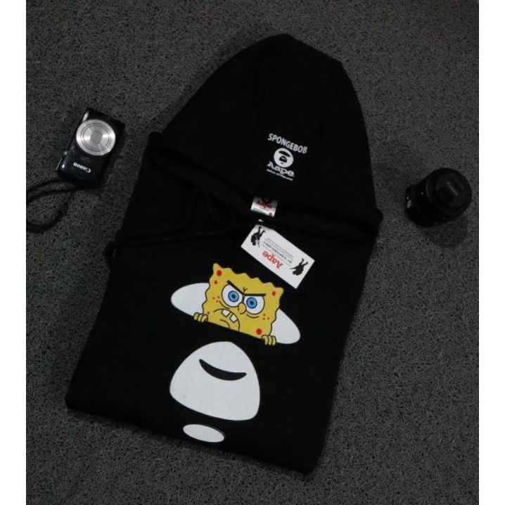 SWEATER HOODIE AAPE X SPONGEBOB FULLTAG&amp;LEBEL PREMIUM