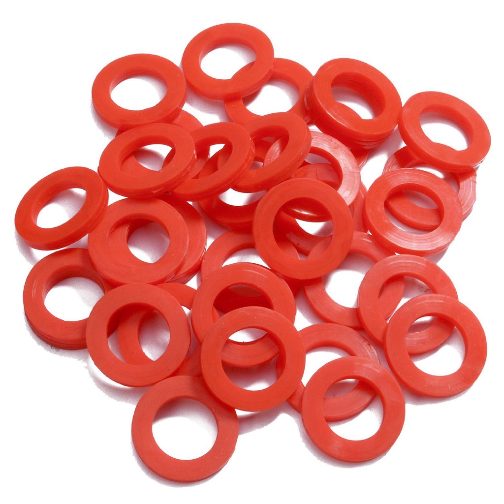 Garden Hose Silicone Washer Gasket 90pcs Red For 3 4inch Garden Hose Shopee Indonesia