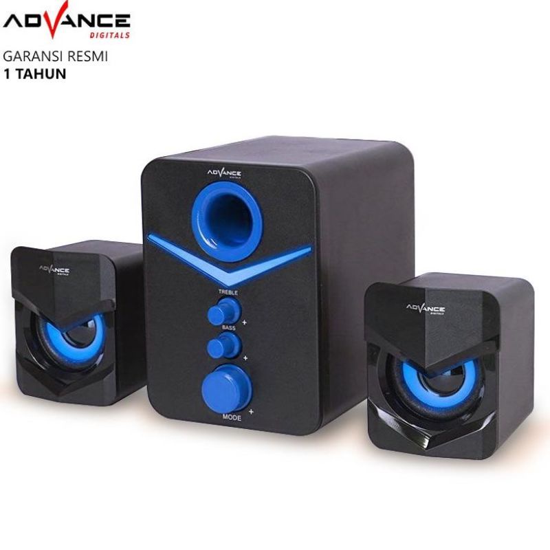 Speaker Advance CLS-201Bt Stereo/Speaker Bluetooth Extra Super Bass/Salon Aktif Multimedia Speaker 2.1 Advance Cls201