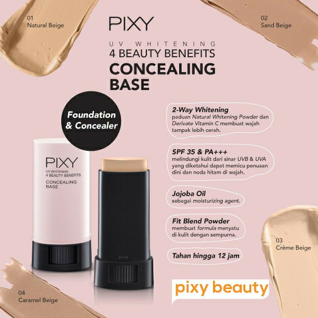 Pixy UV Whitening Concealing Base