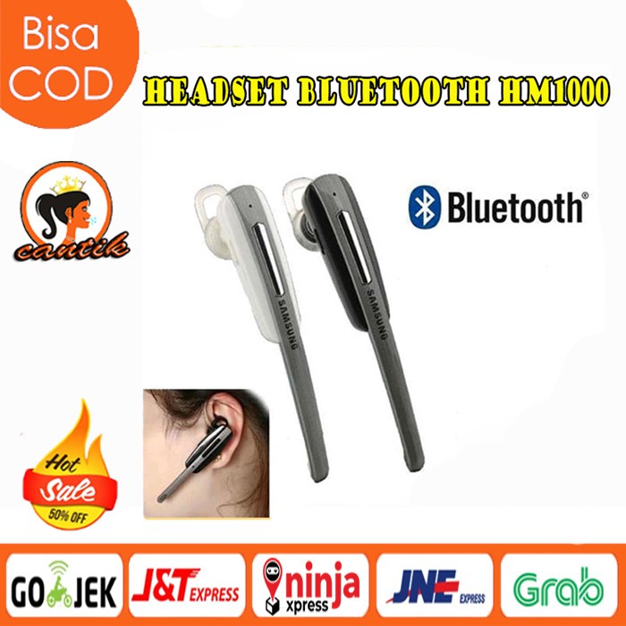 HEADSET BLUETOOTH ANDROID HM1000 - EARBUD EARPHONE WIRELESS