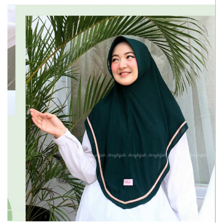 HIJAB INSTANT ZAYYIN ORIGINAL AREY JILBAB INSTANT JERSY