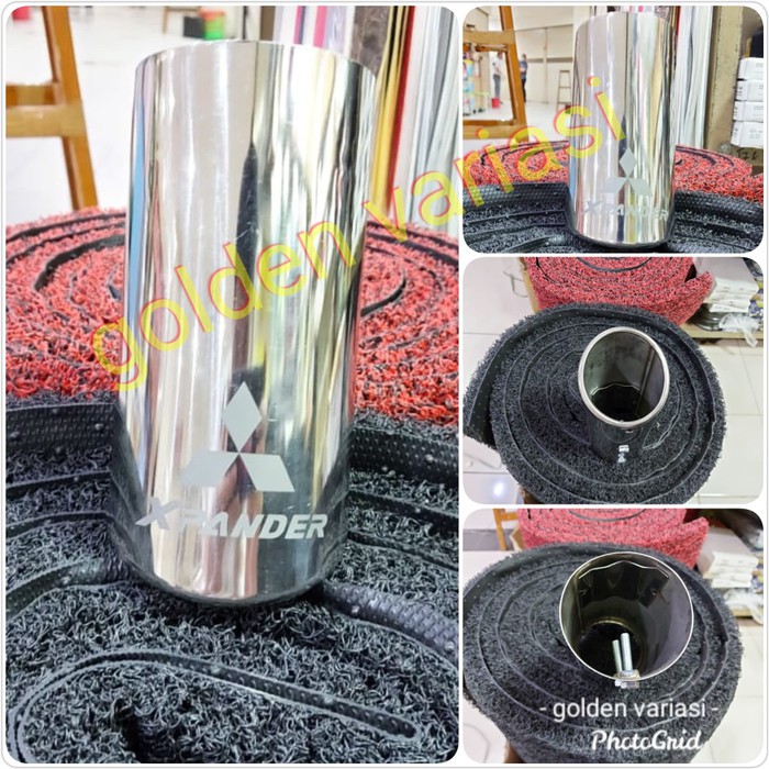 Buntut Knalpot / Muffler Mobil Xpander Chrome
