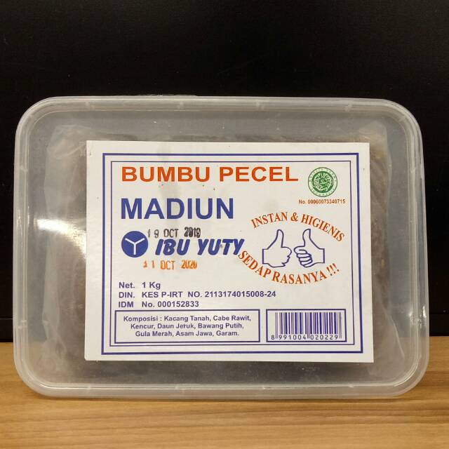 

BUMBU PECAL MADIUN IBU YUTY 1KG