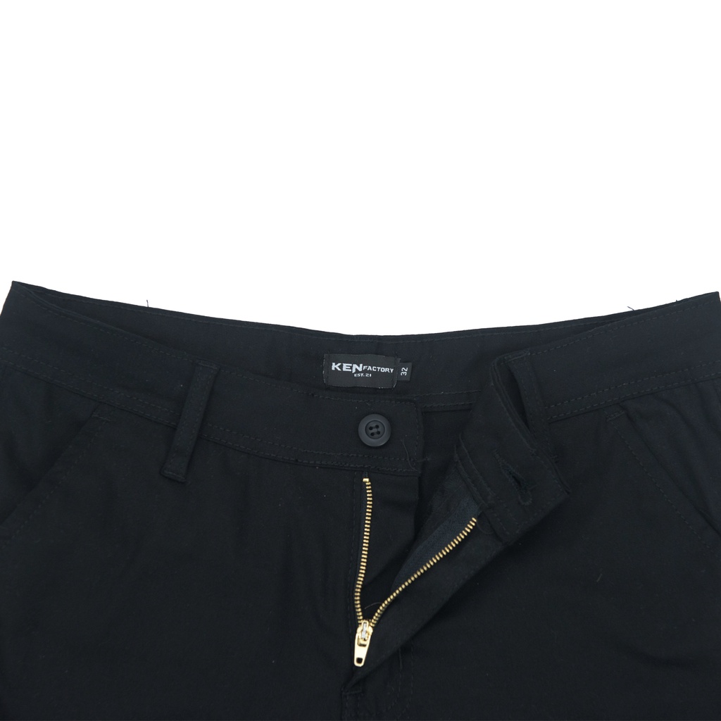 Celana Cargo Pendek // Cargo Short Pria Twill Strecth // Gore Cargo Pants - KENFACTORY