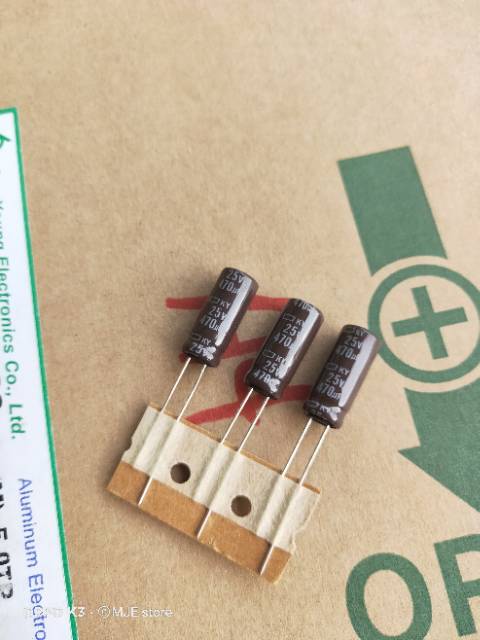 ELCO 470uf25v cemicon Japan