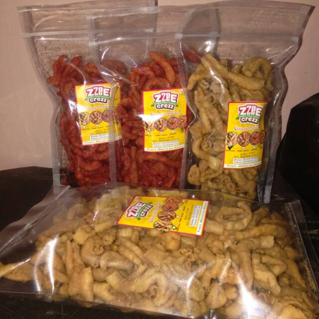 

Kripik usus ZzeecrezZ aneka rasa..ada ori, balado, level 15 dan nyooosss