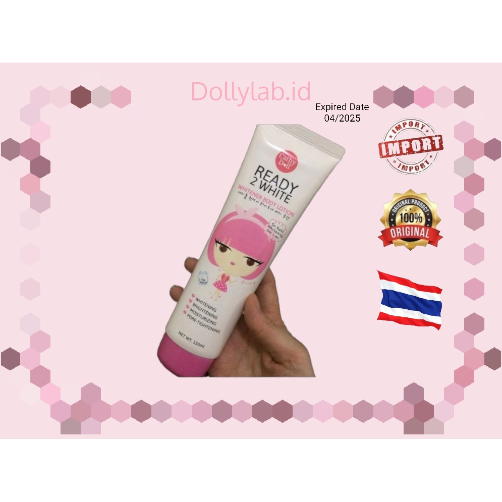 Cathy Doll Ready 2 White Whitener Body Lotion From Thai