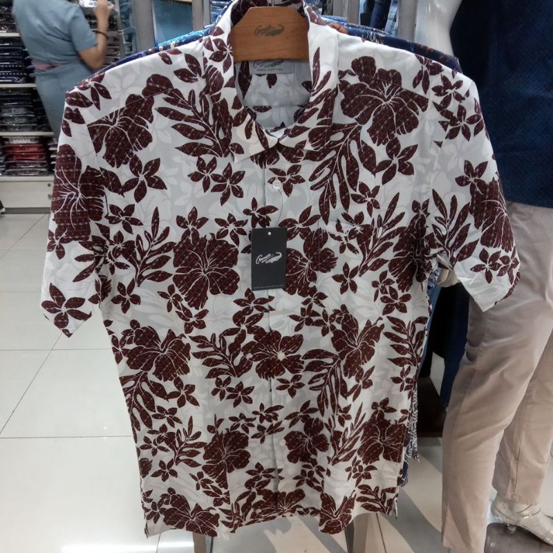 Kemeja pria/CROCODILE/3/Kemeja printing