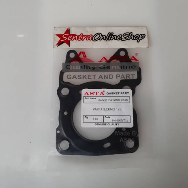 paking perpak gasket head vario 125