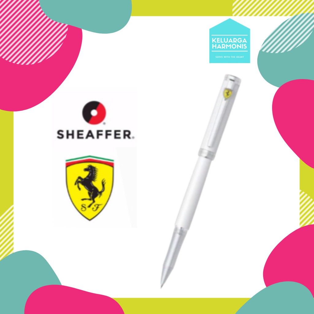 SHEAFFER Ferrari Intensity 9516 Rollerball FREE Ballpoint Refill dan BOX