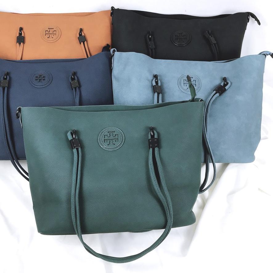 TAS TOTE IMPORT BAG IN BAG 2SET JETSET BONUS TAS SELEMPANG TORY #2145 maria