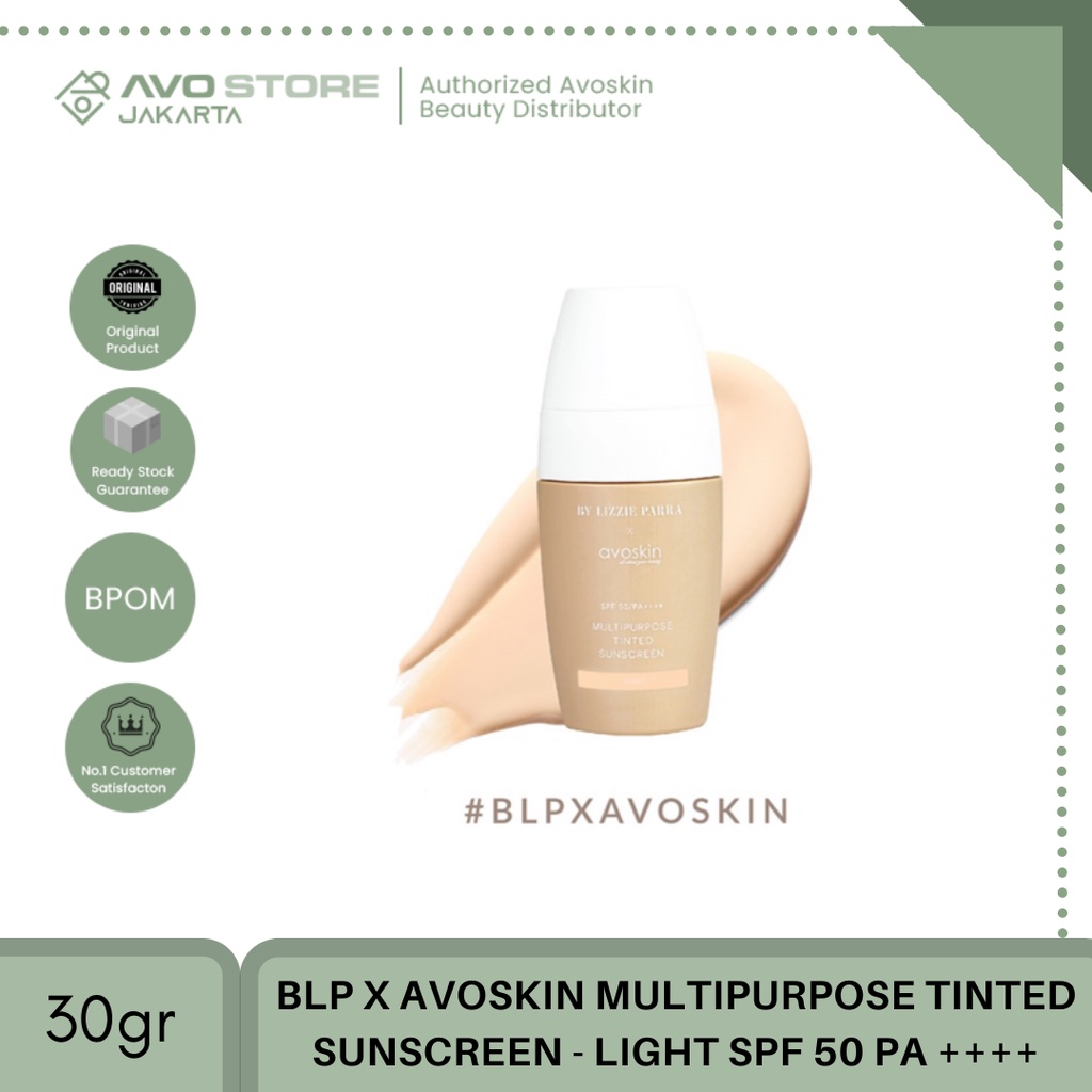 BLP X Avoskin Multipurpose Tinted Sunscreen 30 gr