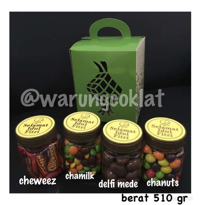 

Coklat Lebaran - Coklat Toples Delfi Paket Coklat Lebaran