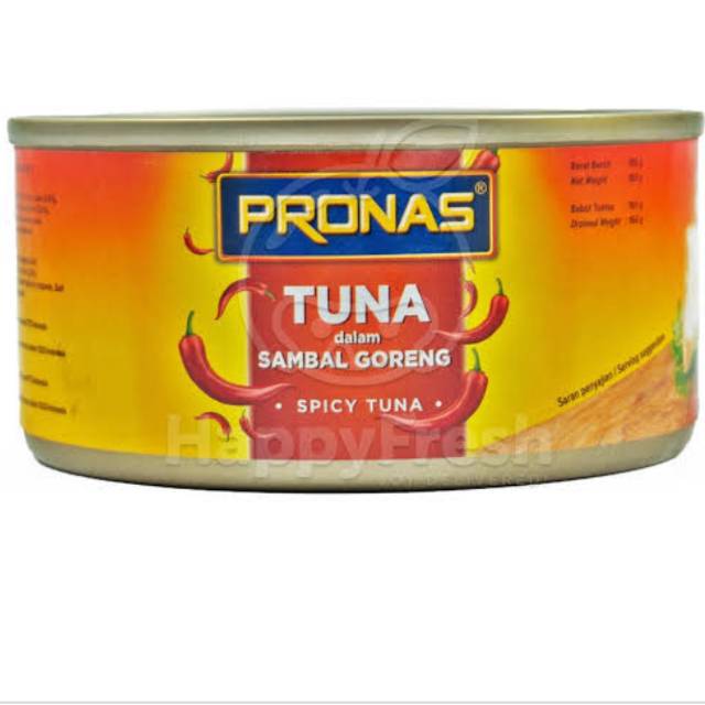 

Pronas Tuna Sambal Goreng - Chunk In Oil 185gr